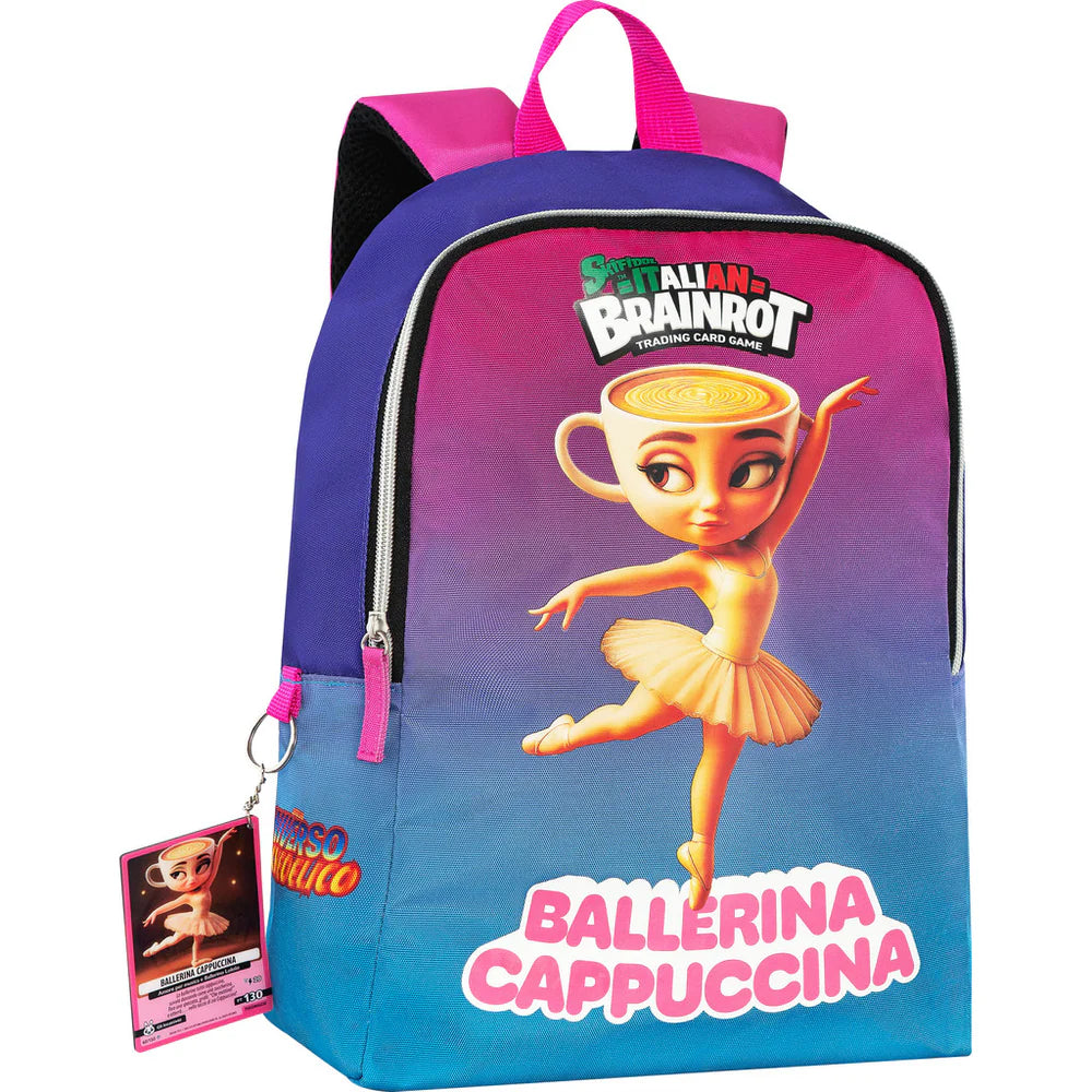 Zaino Skifidol Italian Brainrot Ballerina Cappuccina