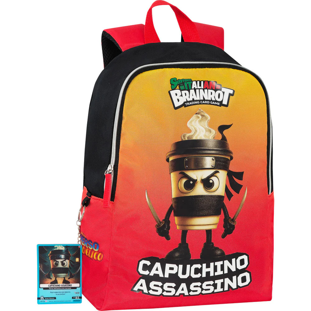 Zaino Skifidol Italian Brainrot Cappuccino Assassino