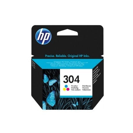 Hp Cartuccia D'Inchiostro 304 TRICOLOUR