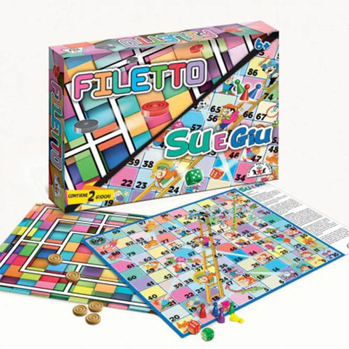 Arti Grafiche Gioco Filetto E Su E Giu