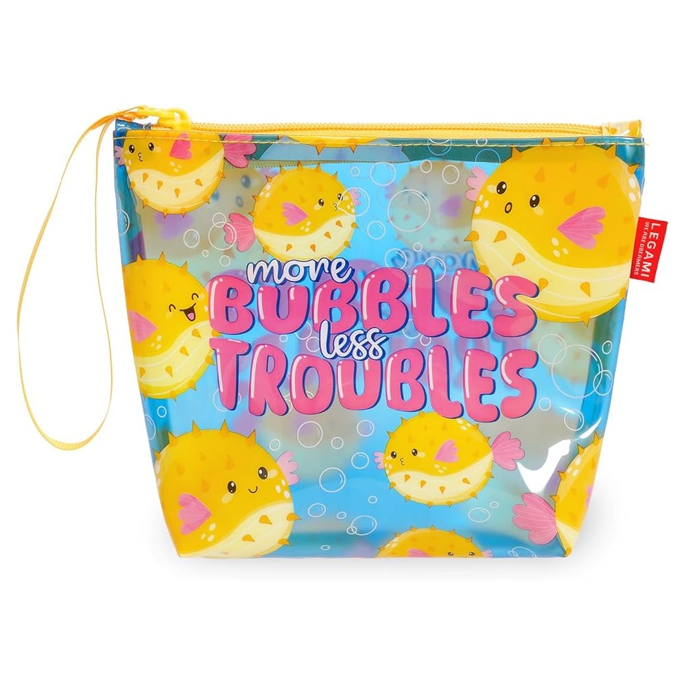 Legami Pochette Spiaggia Donna, Pufferfish