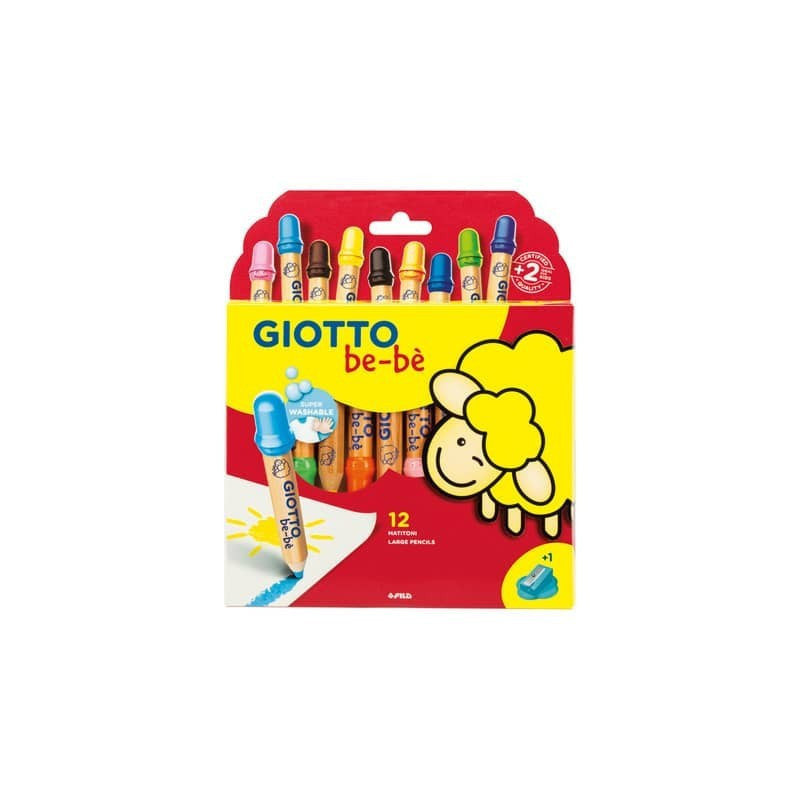 Giotto Be Bè Matitoni 12 pastelli