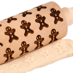 Matterello decorativo per biscotti di Natale