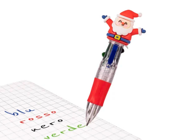 Mini penna 4 colori La Fabbrica degli Elfi