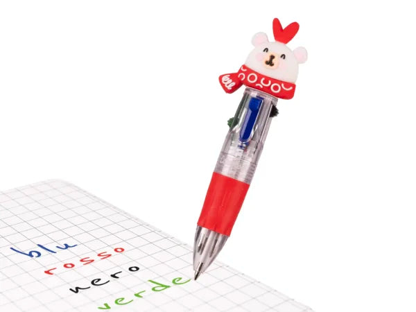 Mini penna 4 colori La Fabbrica degli Elfi