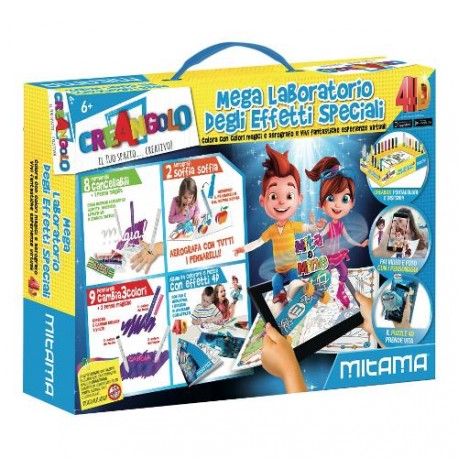 SCATOLA MEGA LABORATORIO DEGLI EFFETTI SPECIALI