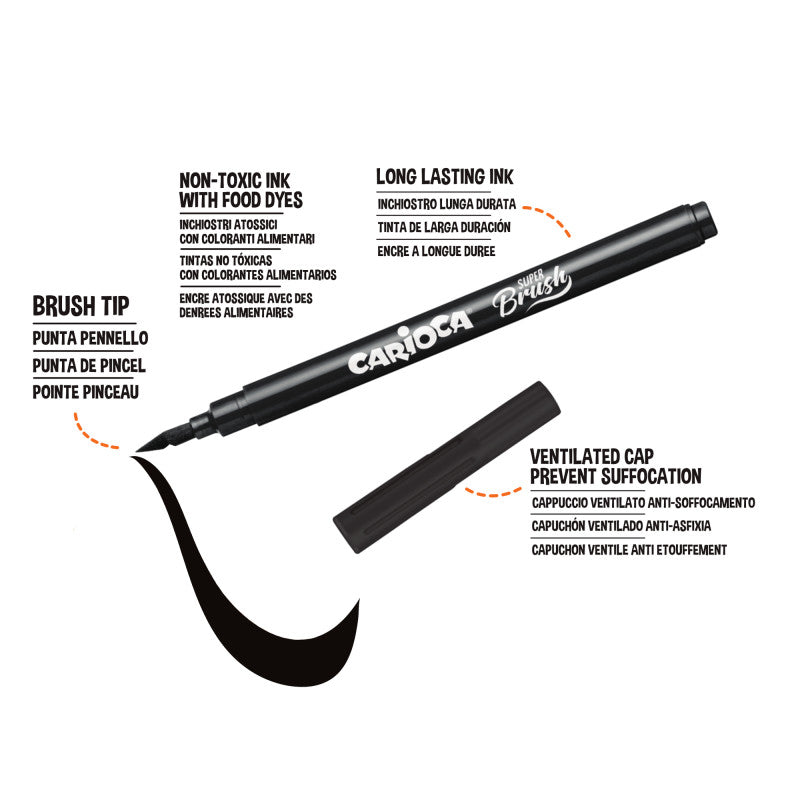 Pennarelli Super Brush - 20 Pz