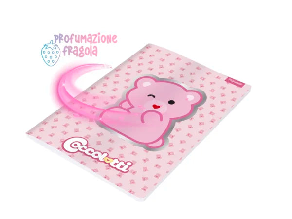 Set 3 quaderni profumati A4 Coccolotti Classic