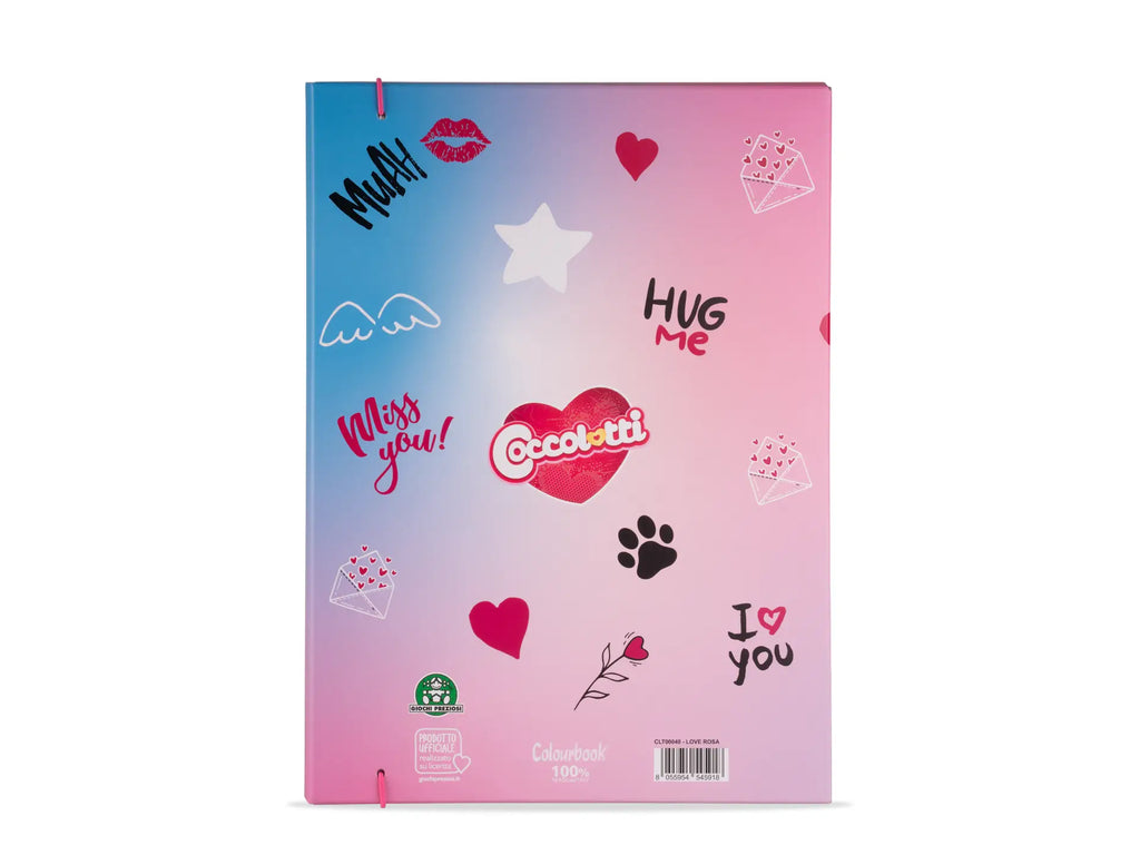 Cartellina portadocumenti A4 Coccolotti Love&Tell