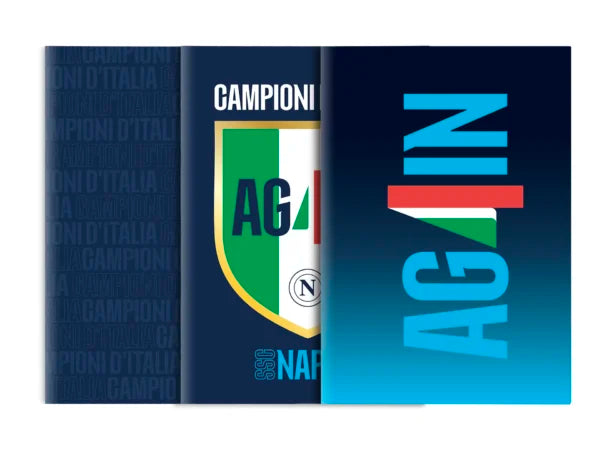 Set 3 quaderni SSC Napoli – “Again”
