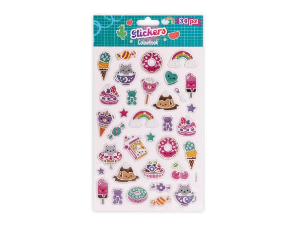 Set 34 Stickers Bakery