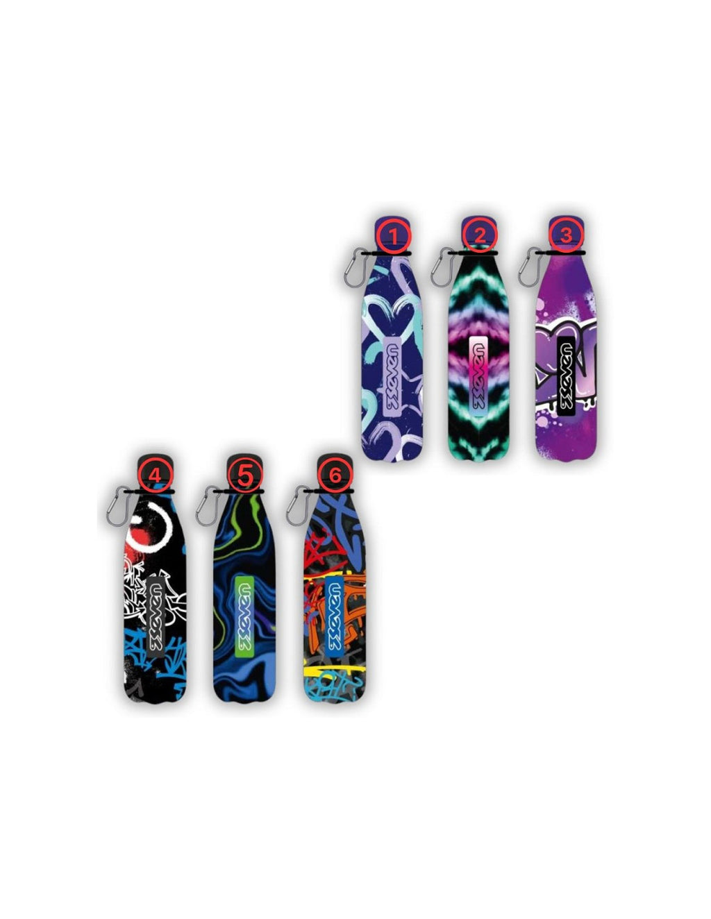 SEVEN BORRACCIA TERMICA 500 ML. IN METALLO VARI COLORI