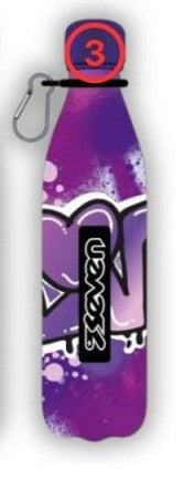 SEVEN BORRACCIA TERMICA 500 ML. IN METALLO VARI COLORI