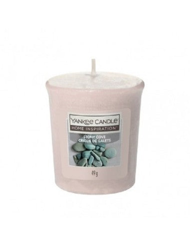 Candela Yankee Votiva  con Vasetto – Stony Cove
